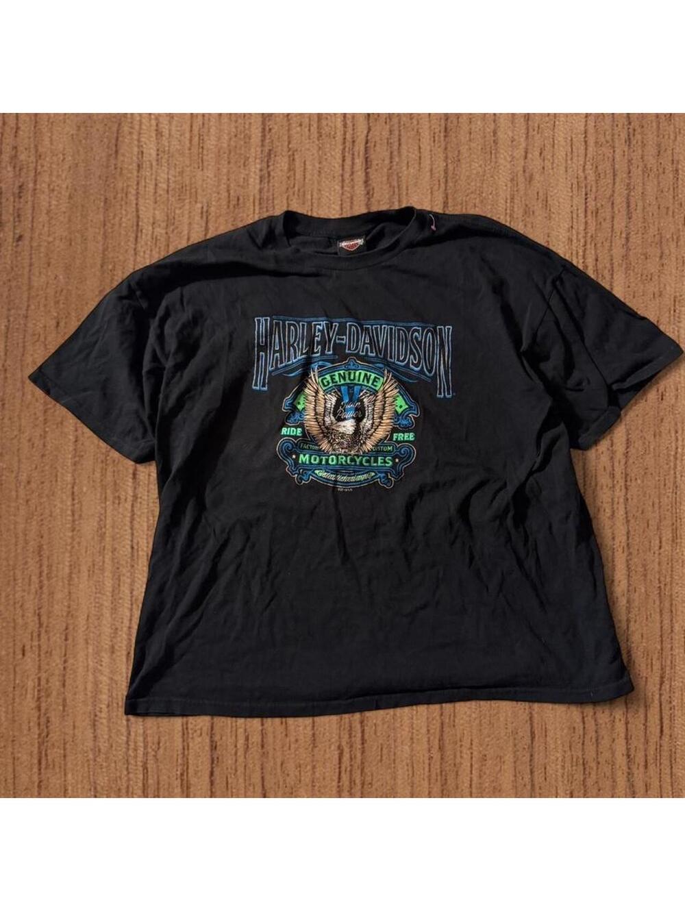 Harley Davidson Men's Black Tshirt